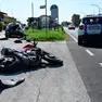 Sul posto è intervenuta la polizia locale