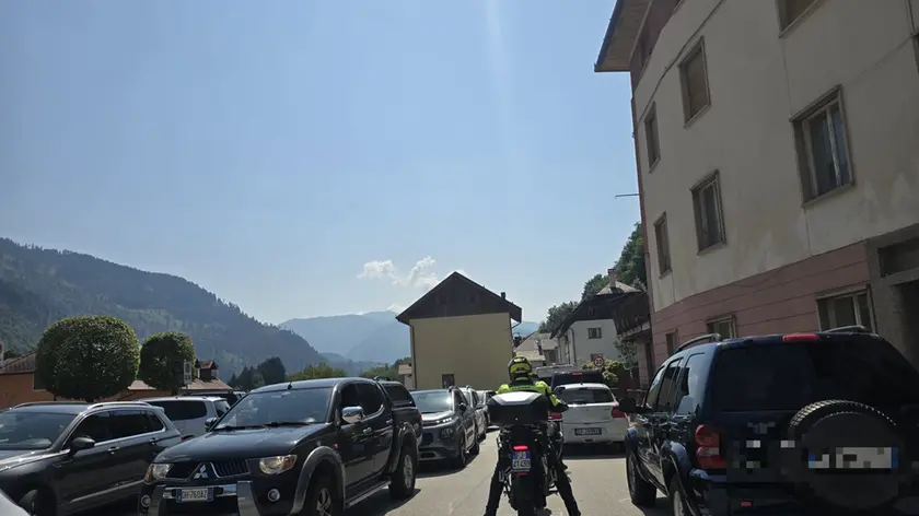 Traffico in tilt a Rigolato