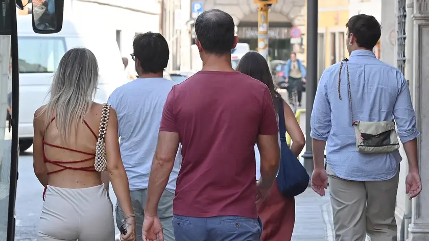 A Udine toccate punte di 37 gradi. Foto Petrussi