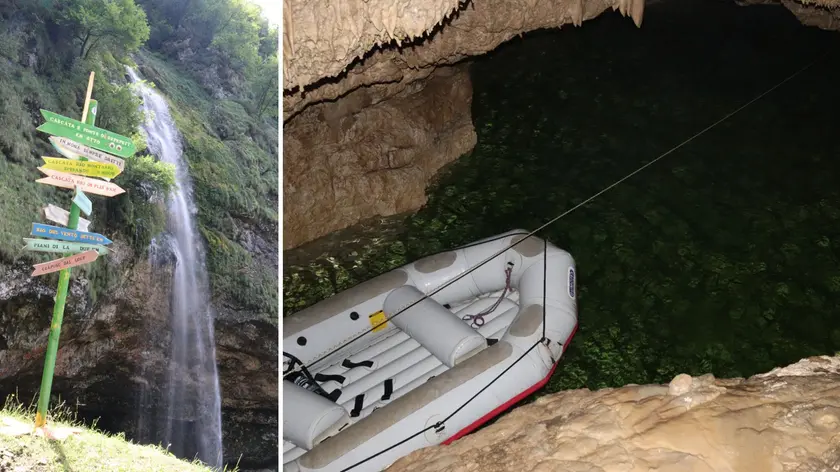La grotta del Fontanon nasconde anche leggende legate all'Orcolat