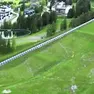 Uno scorcio delle piste da sci a Piancavallo in versione estiva
