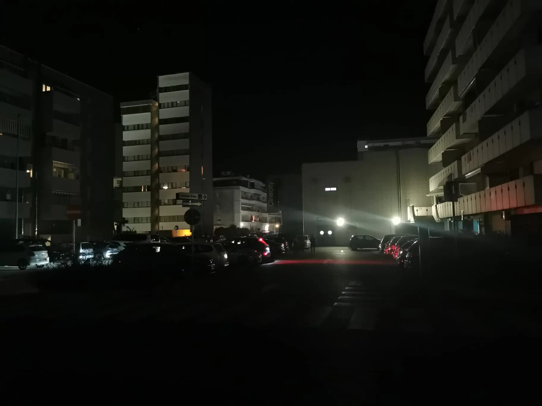 Blackout a Lignano city