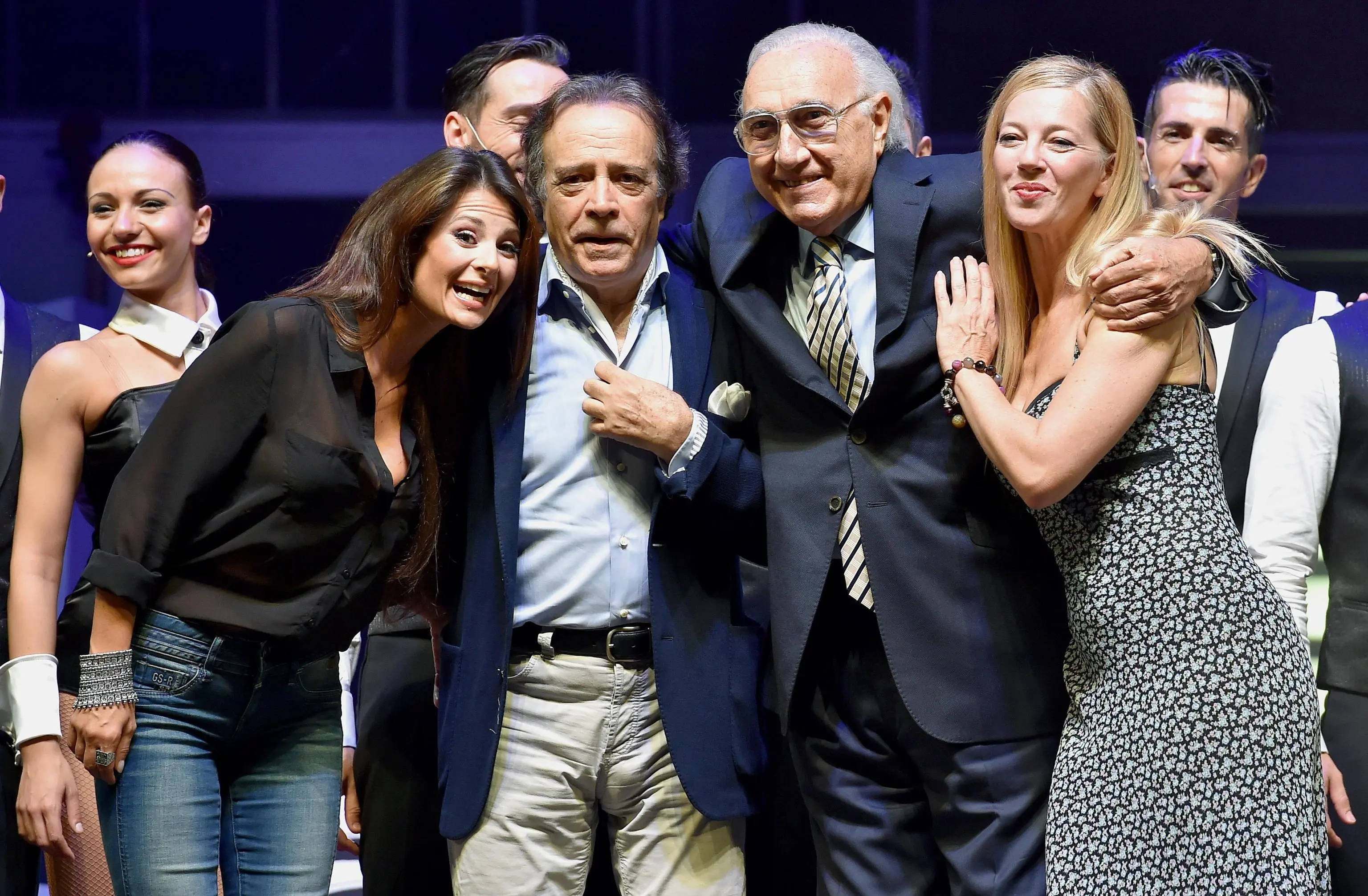 Enrico Montesano e Pippo Baudo