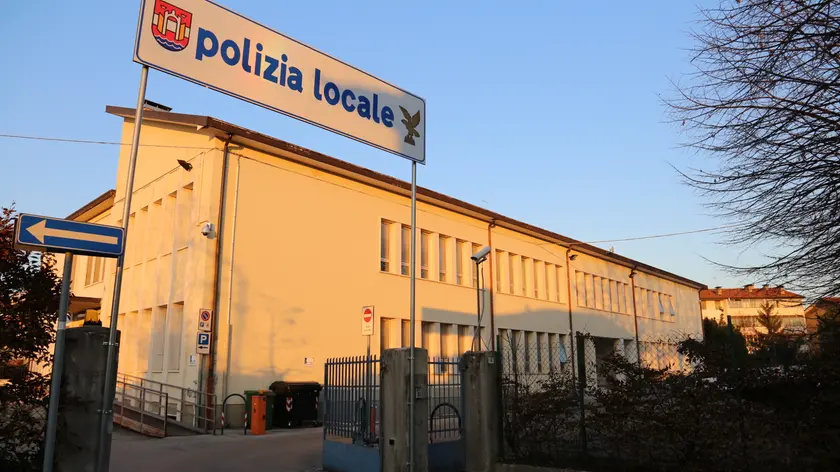 Pordenone. Il comando della polizia municipale.
