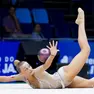 Tara Dragas in azione con la palla: la 18enne udinese è in finale ai Mondiali (foto Simone Ferraro)