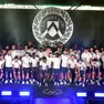 Presentazione dell’Udinese ai tifosi giovedì sera allo Stadio Friuli - Bluenergy Stadium. Foto Petrussi