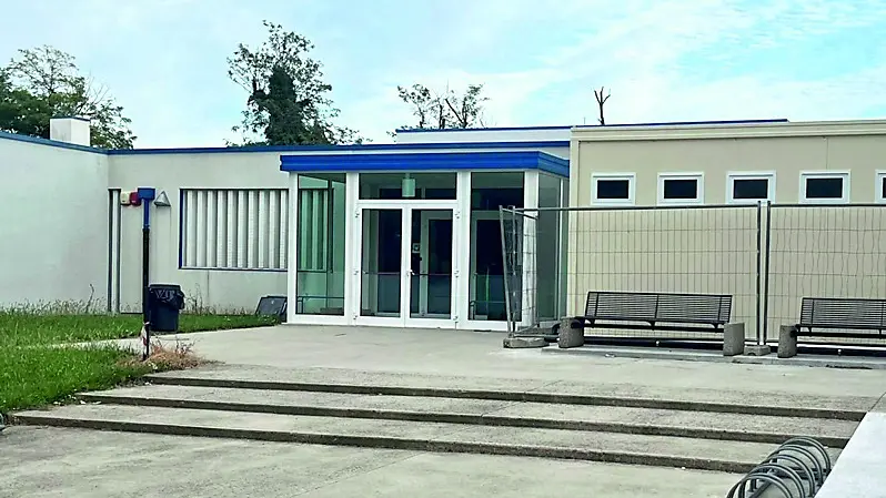 La parte principale del cantiere è stata completata