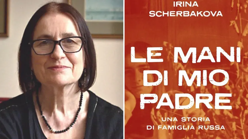 Irina Scherbakova e la copertina del libro