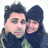 Alessandro Venier, 35 anni, insieme a Mailyn Castro Monsalvo, 30 anni