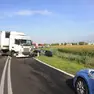 L'incidente allo svincolo dell'A28