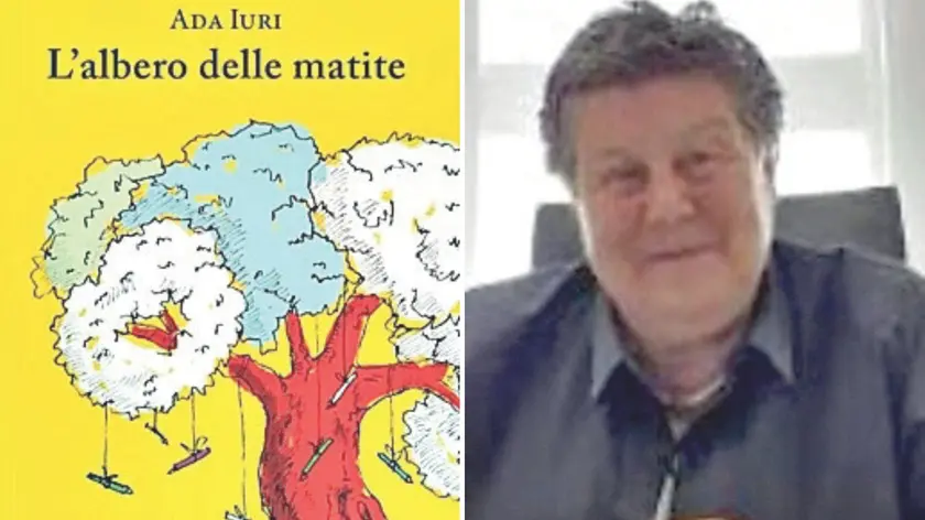 La copertina del libro L’albero delle matite e l’autrice, Ada Iuri