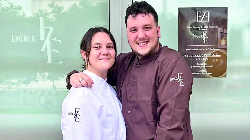 Eleonora ed Edoardo Zorzetto inaugurano DolceEZE
