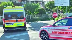 L'intervento del personale medico sanitario a Roveredo in Piano