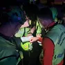 In corso le operazioni di ricerca da parte dei vigili del fuoco e soccorso alpino