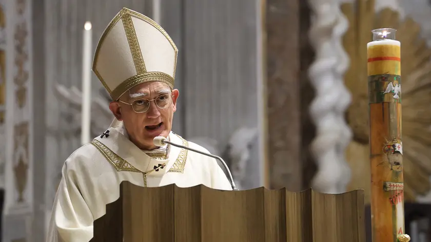 L’arcivescovo di Udine monsignor Riccardo Lamba