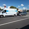 L'auto e il furgone tamponati dal camion a Pradamano