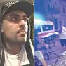 Gabriele Dusso, a destra l'intervento dei soccorritori in piazza San Giacomo a Udine