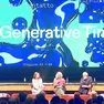 Da sinistra Fabrizia Maggi, Rita Maffei e Fabrizio Arcuri alla presentazione del programma