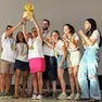 Il team dell'Università di Trieste vincitore dei Giochi