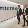 Il presidente Fedriga e il sindaco Revelant
