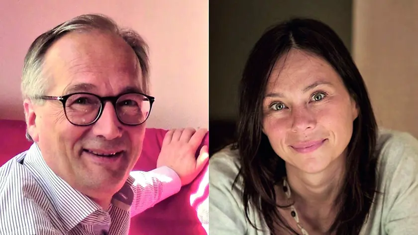 Bernard Fricot e Chiara Carminati