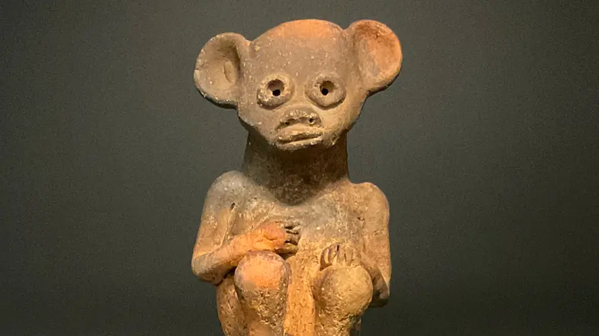 Una delle statue recuperate e riconsegnate all'Ecuador