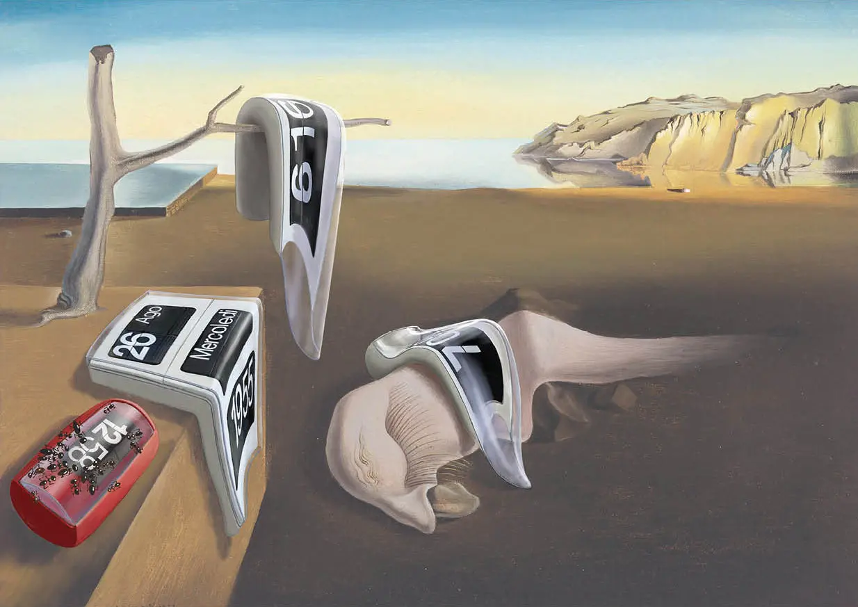 Gli orologi di design di Solari si sciolgono come quelli di Dalí