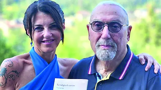 Francesca Cerno e Vito Anselmi con il libro