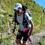 Mattia Tirelli durante la massacrante Swiss Peaks