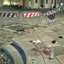 Lo spicchio di piazza San Giacomo in cui è avvenuta l’aggressione al 33enne Gabriele Dusso