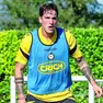 Nicolò Zaniolo al lavoro in questi giorni al Bruseschi