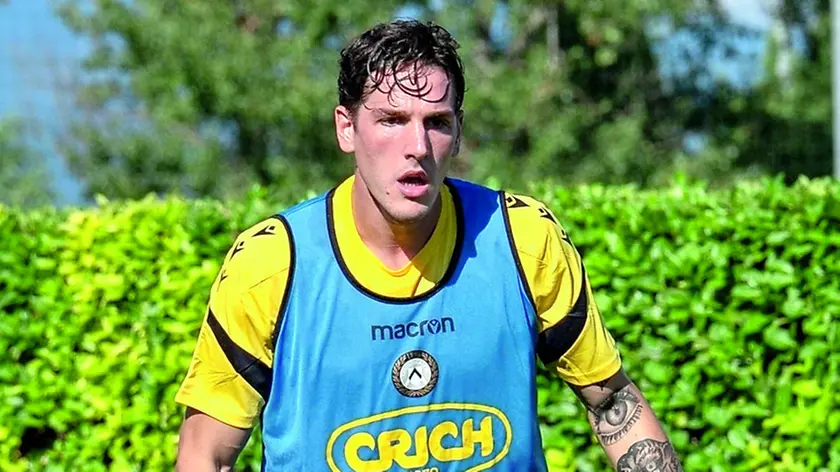 Nicolò Zaniolo al lavoro in questi giorni al Bruseschi