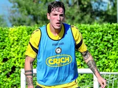 Nicolò Zaniolo al lavoro in questi giorni al Bruseschi