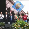 Con il tradizionale taglio del nastro alla Loggia del Lionello si è aperta l'edizione 2025 di Friuli Doc (foto Petrussi)