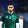 Vicario con la maglia della Nazionale