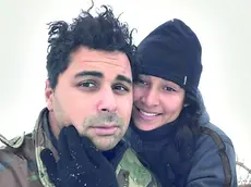 Alessandro Venier, 35 anni, insieme a Mailyn Castro Monsalvo, 30 anni
