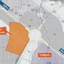 La mappa dove potrebbe nascere un nuovo polo commerciale