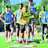 Capitan Karlstrom e compagni al lavoro in vista del Milan FOTO PETRUSSI