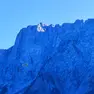 L'intervento del soccorso alpino sul Mangart