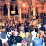 Il sit-in di protesta per la sicurezza di venerdì sera in piazza Libertà