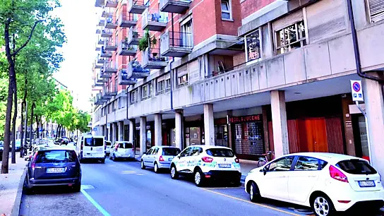 Un tratto di viale Ungheria a Udine (foto Petrussi)