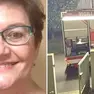 Fulvia Govetto a, a destra, l'intervento dei pompieri a Fauglis