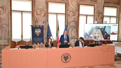 La conferenza stampa di presentazione a Palazzo Antonini. Foto Petrussi