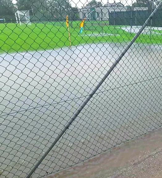 Un’immagine eloquente del campo di Ruda dove gioca la Pro Cervignano