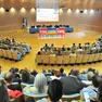 L'assemblea della Cgil all’auditorium di Udine (Foto Petrussi)
