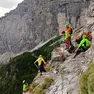 I soccorritori sul luogo dell'incidente