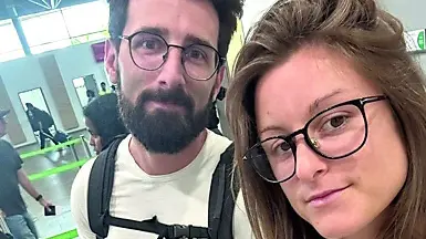 Thomas Cantoni e Chiara Guadagnin, giovane coppia residente a Fanna