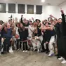Grande festa negli spoiatoi dell'Apu (Foto Petrussi)