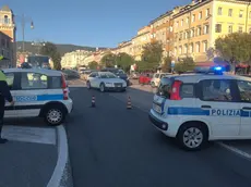 Il traffico bloccato sulle Rive di Trieste