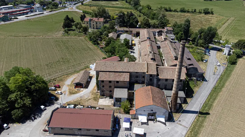 Una veduta dell’area dell’ex amideria Chiozza a Ruda